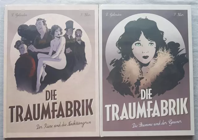 Panini Die Traumfabrik 1+2 Blier Galandon Comic Deutsch Hardcover