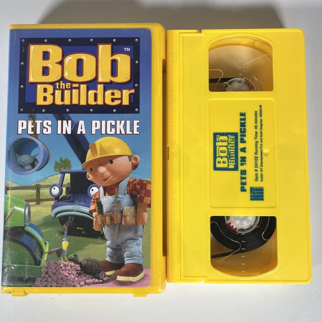 BOB THE BUILDER - PETS IN A PICKLE Vhs Video Tape HIT Entertainment ...