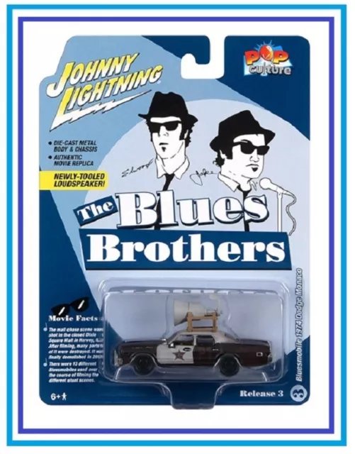 Bluesmobile 1974 Dodge Monaco The Blues Brothers #06578 Diecast Scale 1/64