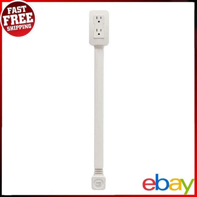 Extendable Plug For Behind Couch 1800J Power Socket Extender With Rotating Outlet Usb Ports O 726086