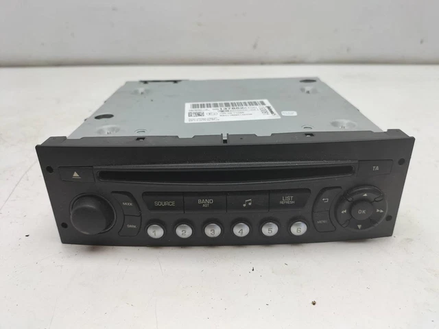 98137862XT00 autoradio pour PEUGEOT 3008 LIMUSINA 2009 2045189