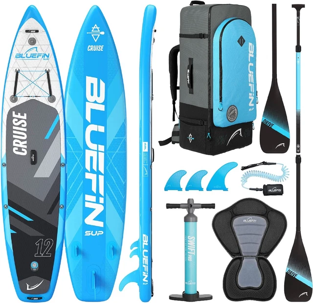 BLUEFIN CRUISE SUP Package Stand Up Inflatable Paddle Board 6
