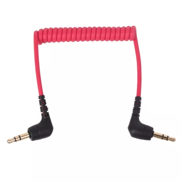 Right Angle Connection Line Microphones Phone Camera Adapters Cable for Rode SC2