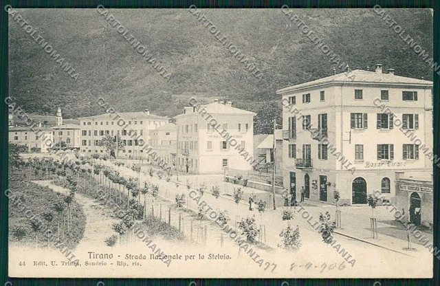 Sondrio Tirano cartolina QQ7649