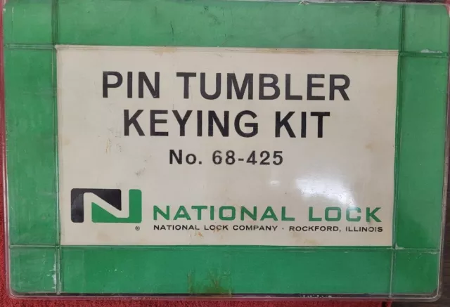 National Pin Tumbler Keying Kit No. 68-425