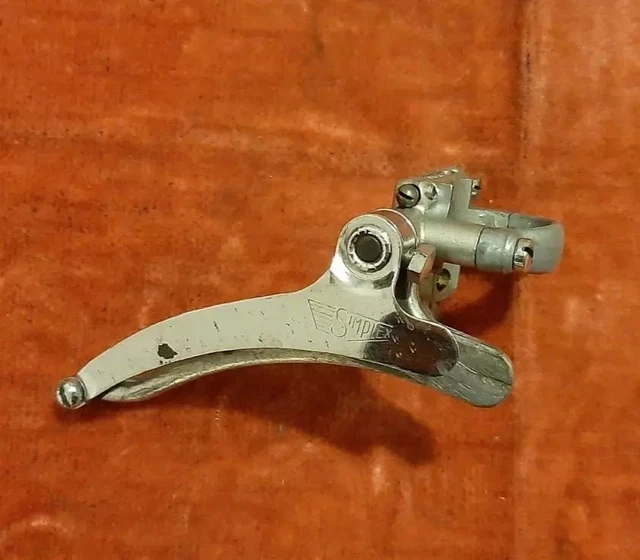 Dérailleur Avant Vintage SIMPLEX Compétition (2x5 Vitesses) - Années 50-60
