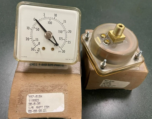 Waukesha Cherry Burrell Process Equipment Div. 557-0184 Gauge