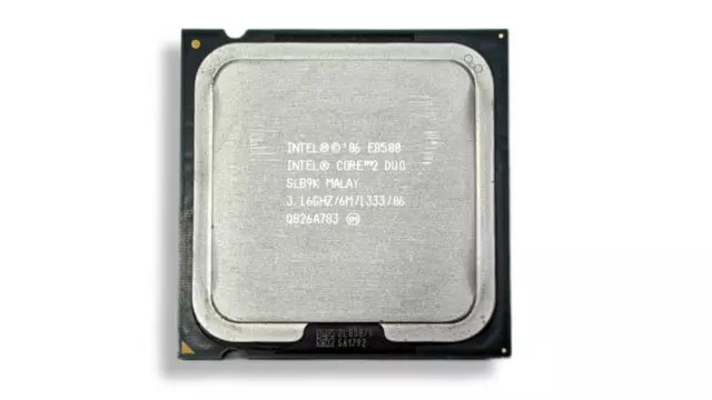 Intel Core 2 Duo E8500 3.16Ghz Slb9K Dual-Core Cpu Processor