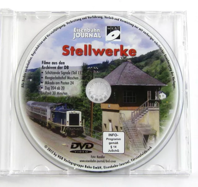 Eisenbahn Journal DVD Stellwerke Rangierbahnhof Maschen Mikado an Posten 24