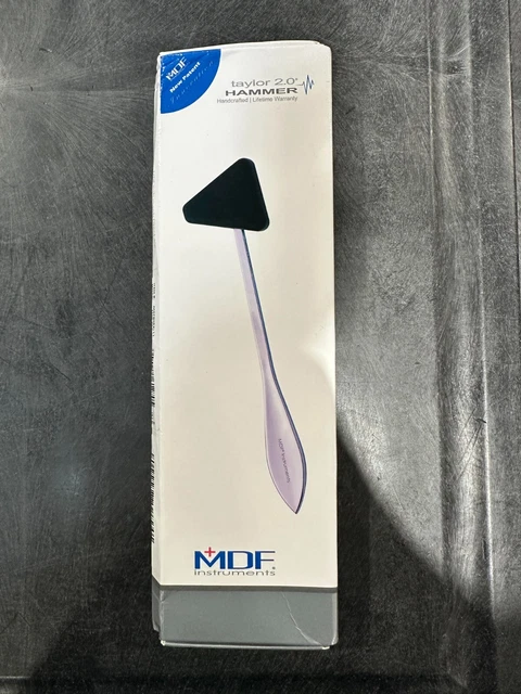 MDF Professional-Grade Taylor 2.0 Reflex Hammer Black NEW