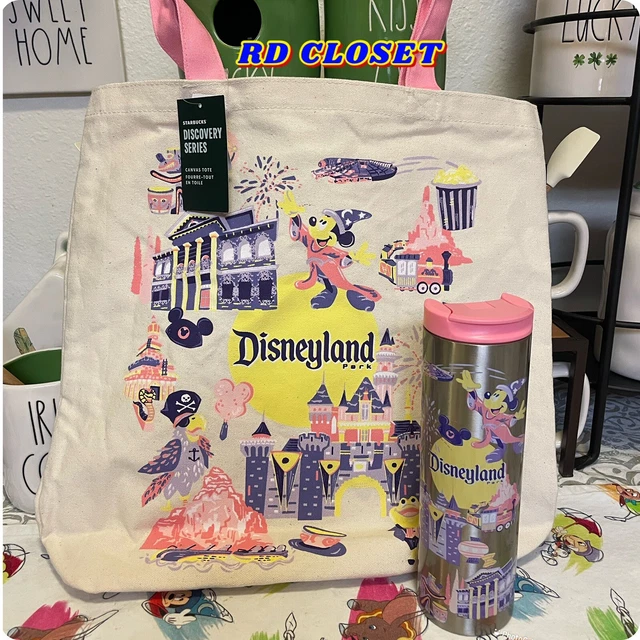 2024 DISNEYLAND STARBUCKS Discovery Series Travel Tumbler and Canvas