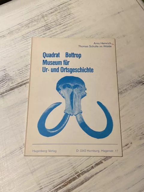 Orig. Taschen-buch - Quadrat Bottrop Museum für Ur-und Ortsgeschichte - 1980-RAR