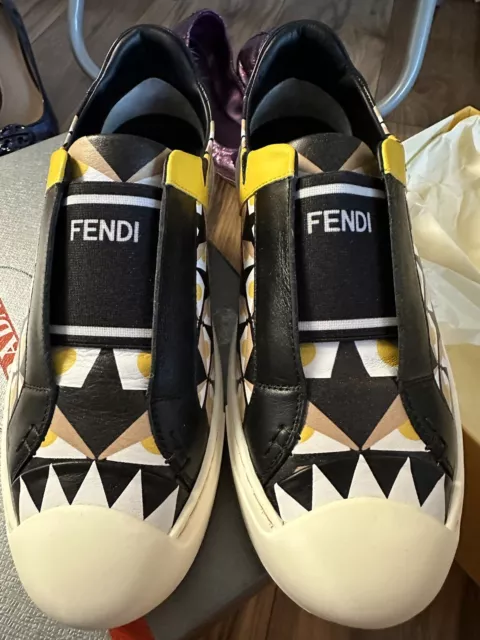 Fendi “Bug Eyes” women  sneakers  size 37. New With Box. It was $845