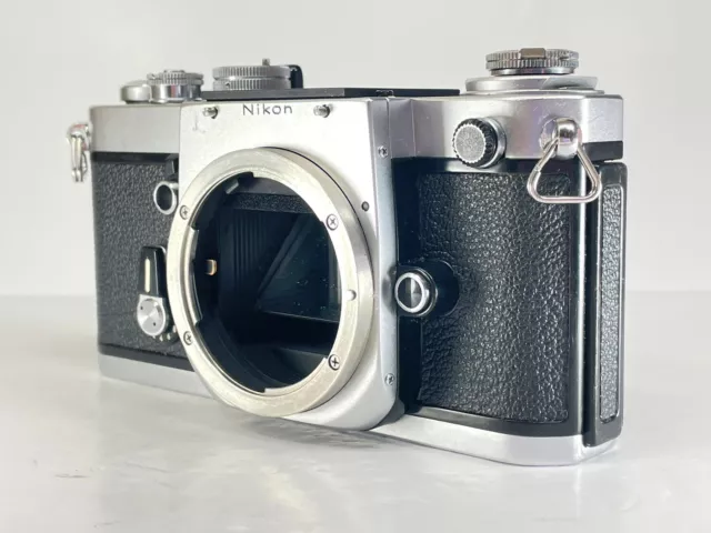 [ EXC + 4] Nikon F2 35mm SLR Film Kamera Gehäuse Nur Silber Aus Japan