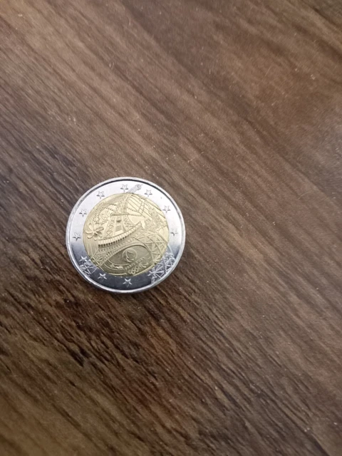 PIÈCE 2 EURO JO 2024 Tour Eiffel 2024 PIÈCE- COMMÉMORATIVE EUR 10,00