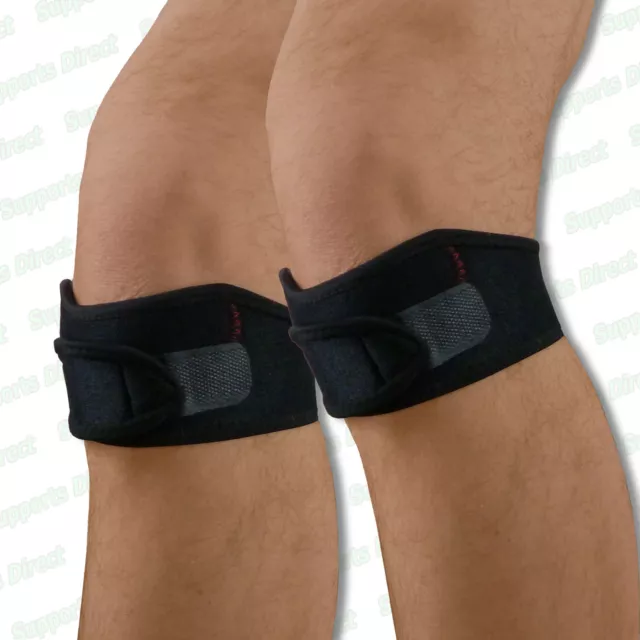 2 X Patella Tendon Knee Strap Belt Pain Relief Jumpers Knee Support Tendonitis