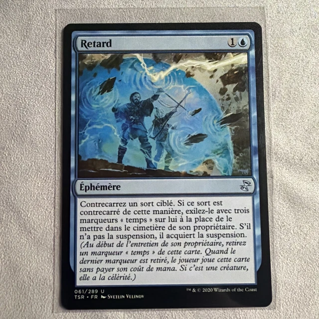 mtg french card retard 1280+ Cards 20 Pocket Card Binder Collector Card Album - Pages Compatible  with Pokemon Cards, Sports Cards, Yugioh, MTG and Other TCG main image 1
