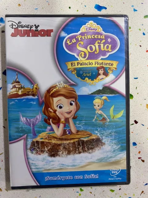 La Princesa Sofia Dvd El Palacio Flotante - Nuevo Disney Junior Español Ingles