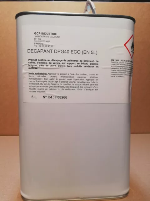 Decapant gel ultra puissant 5 litres DPG40