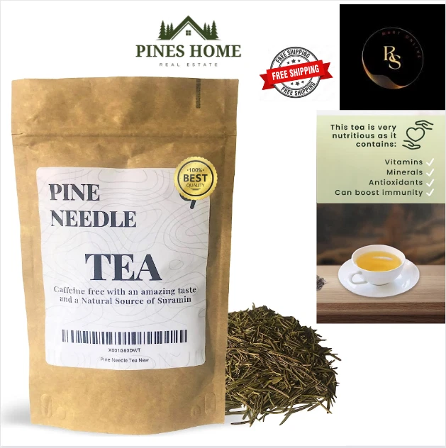 DRIED EASTERN WHITE Pine Needle Tea (Pinus Sylvestris) 100 Ceylon Free