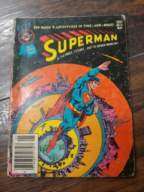BEST OF DC SPECIAL BLUE RIBBON COMICS DIGEST #12 (1981) Superman