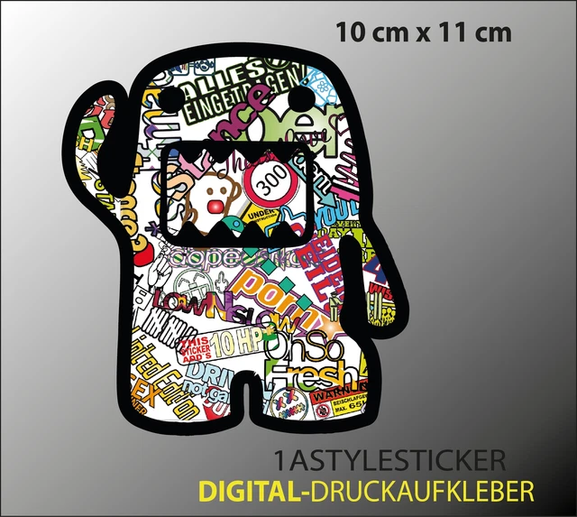 Adesivo Mano JDM Shocker Stickers Bomb (stickerbomb) Sticker Decal