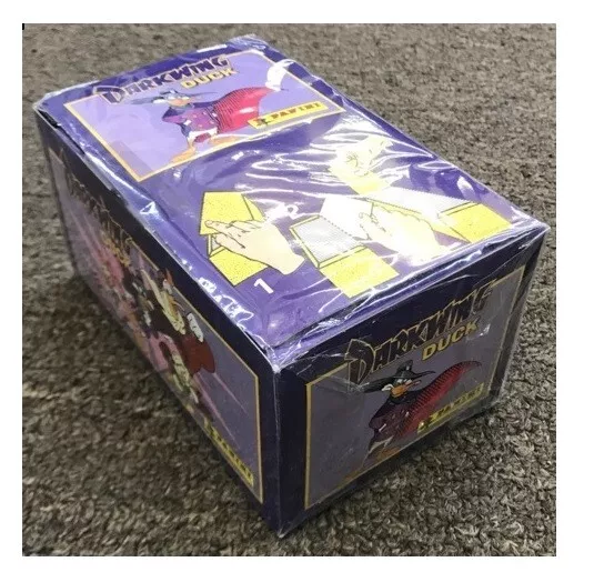 PANINI Darkwing Duck 100-Pack Sticker Box FACTORY SEALED!^