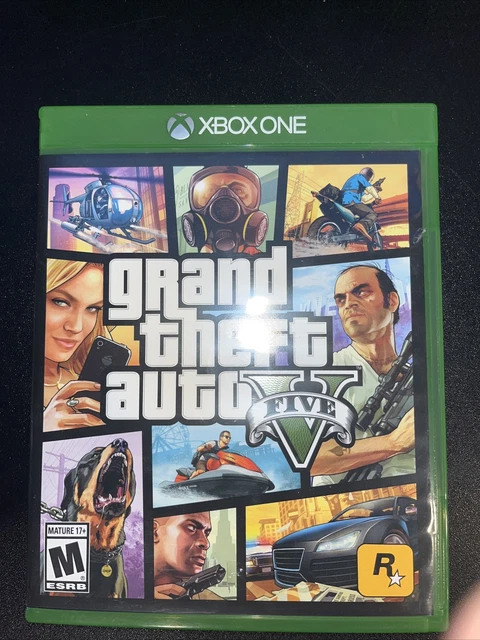 GRAND THEFT AUTO Five GTA V (Xbox One, 2014) EUR 12,06 - PicClick FR