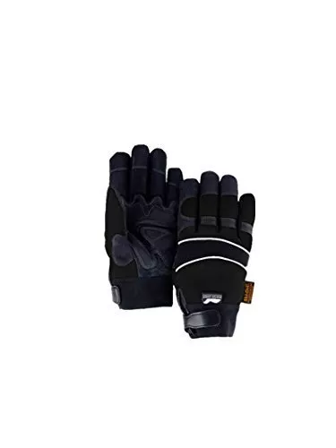 Majestic Glove 2145Bkh Armor Skin Black Heatlok Glove, Large