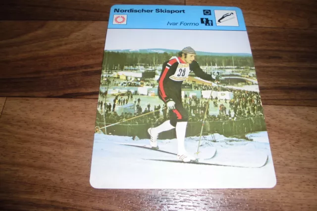 IVAR FORMO / Nordischer Skisport -- Editions Rencontre S.A. Lausanne 1978