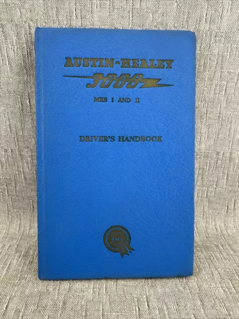 Austin Healey 3000 MK I & II Drivers Handbook - nice clean copy