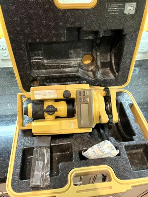 Topcon DT-209 Optical Digital Theodolite w/Case Read Description