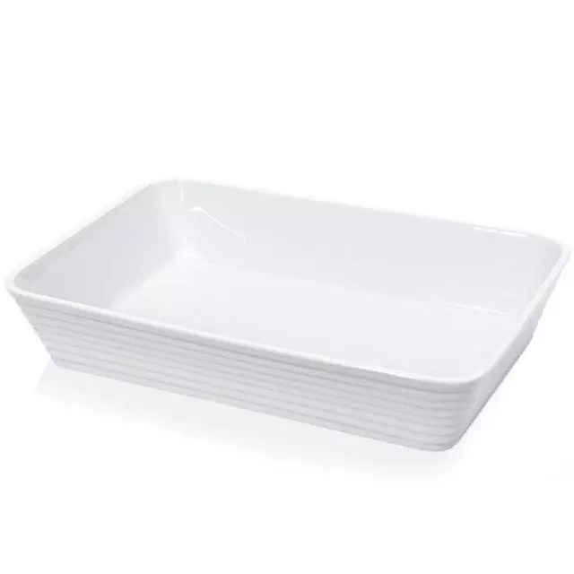 KÜCHENPROFI Auflaufform Burgund 30x21x6cm weiß   120234 3
