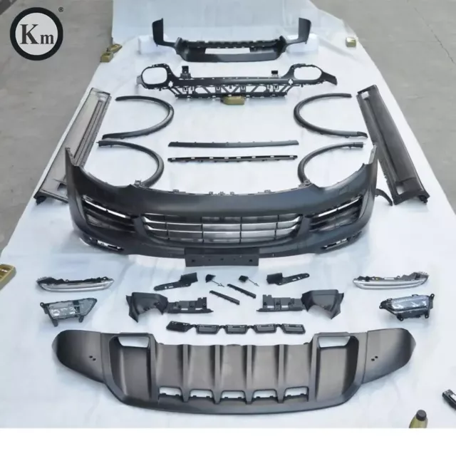 Porsche Cayenne 958 2015-2017 upgrade Turbo-style GTS Turbo-front bumper