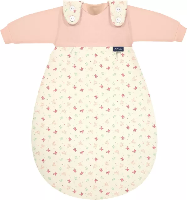 Alvi Baby-Mäxchen Schlafsack 3tlg. Organic Rose Garden 80/86 Schlafsäcke B-WARE