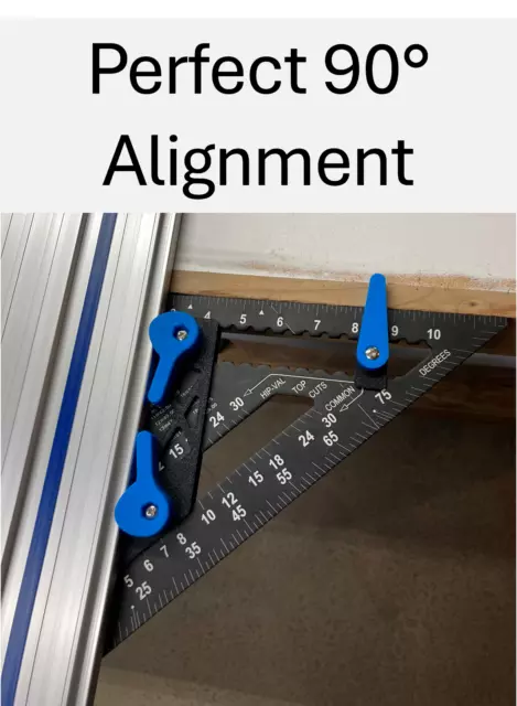 Kreg ACS Guide Rail Square Adapter - DIY Kit - for Track Saw Guide Rails