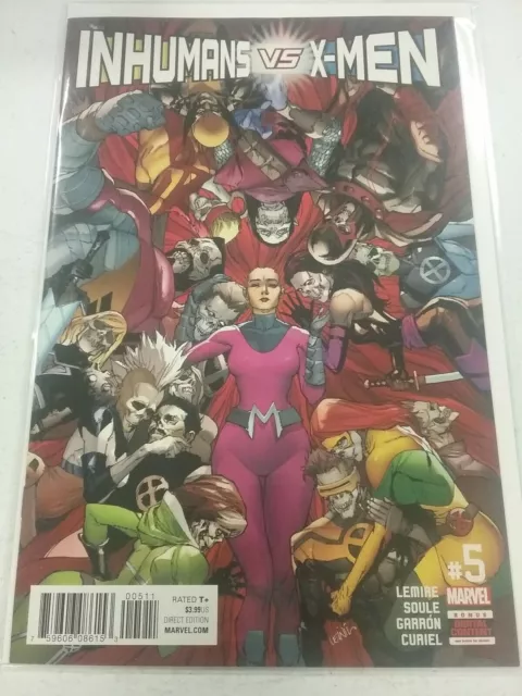 INHUMANS vs X-MEN #5 2017 MARVEL Comics ~ Comic Book VF/NM NW46x1