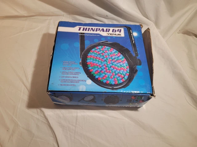 Venue ThinPar 64 | Low Profile DMX Par Light | Excellent Condition w/ Box