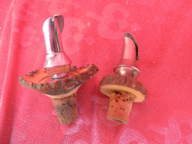 2 Hermosa, vieja Caño __ Auténtico Hirschhorn __