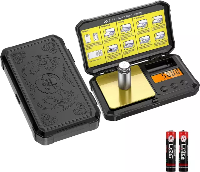 Digital Pocket Scale, 200G Precision Mini Jewelry Scales, Portable Small Gram Sc