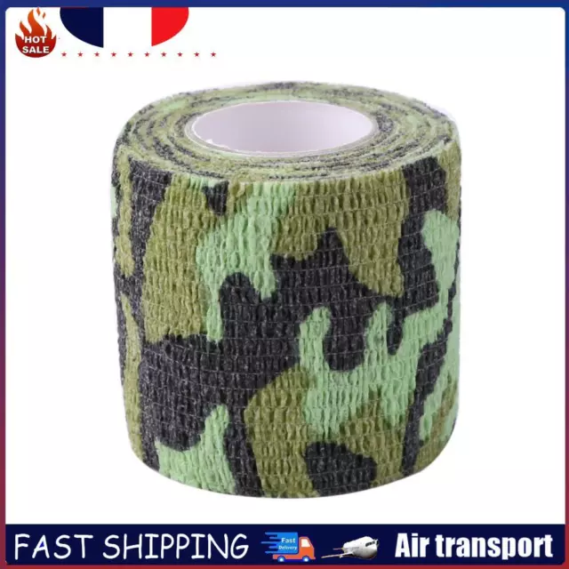 Land Camouflage Aid Medical Self-Adhesive Elastic Bandage Gauze Tape FR