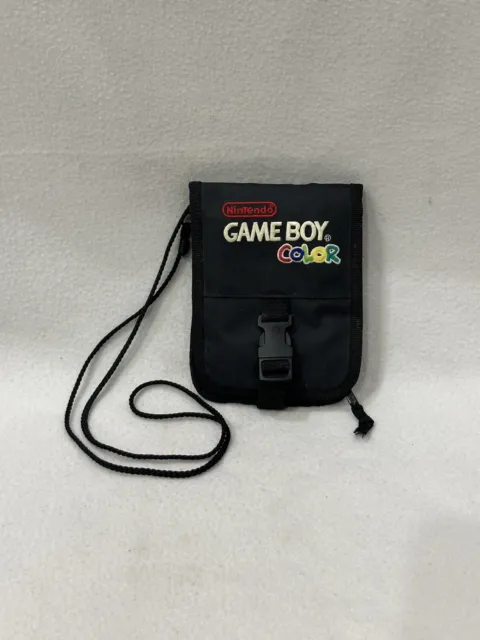 Official Nintendo Game Boy Color Pocket Carrying Travel Case Pouch Bag Vintage