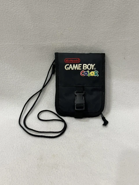 Official Nintendo Game Boy Color Pocket Carrying Travel Case Pouch Bag Vintage Official Nintendo Game Boy Color Pocket Carrying Travel Case Pouch Bag Vintage
