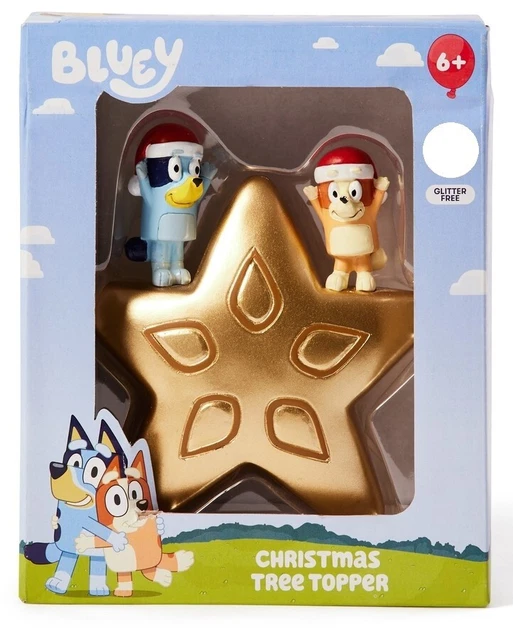  BLUEY Bluey Tree Topper Christmas Decorations Bingo £25.06