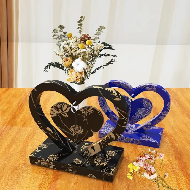 Molde de silicona base en forma de corazón fácil de limpiar y reutilizar para decoración de mesa