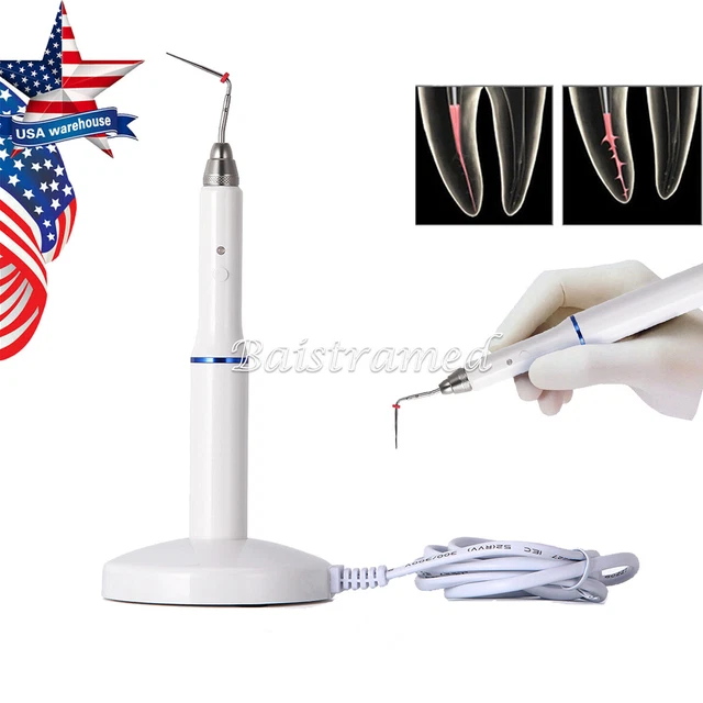 Cordless Dental Endo Heated Pen Gutta Percha Obturation System Endodontic &2 Tip