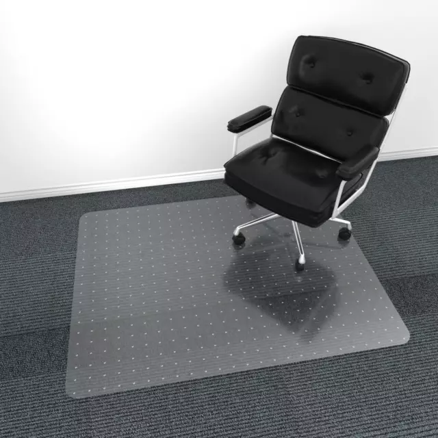 Office Chair Mat for Carpeted Floors, 46" X 60" Clear Chair Mats, Desk Floor Pro