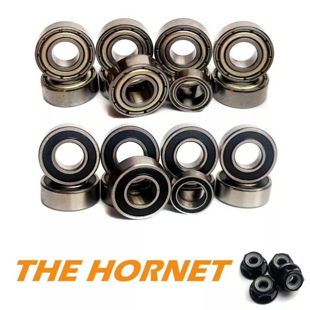 Bearing Set for TAMIYA HORNET COMPLETE 10 Metal/Rubber Hop up Upgrade