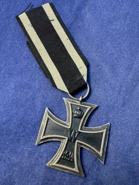 Original WWI German Imperial Iron Cross Second Class