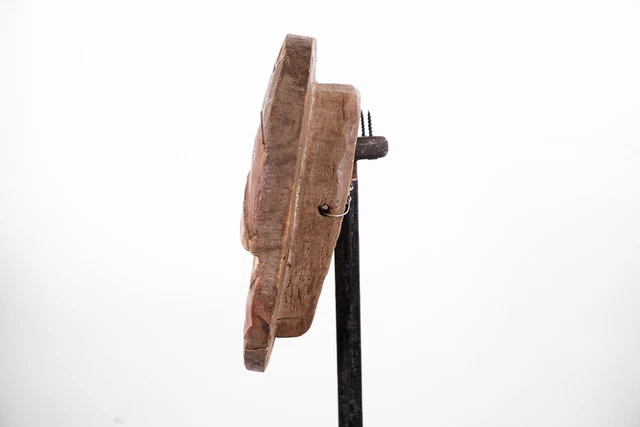 Lovely Geometric Teke Mask 10" - DR Congo - African Art 3